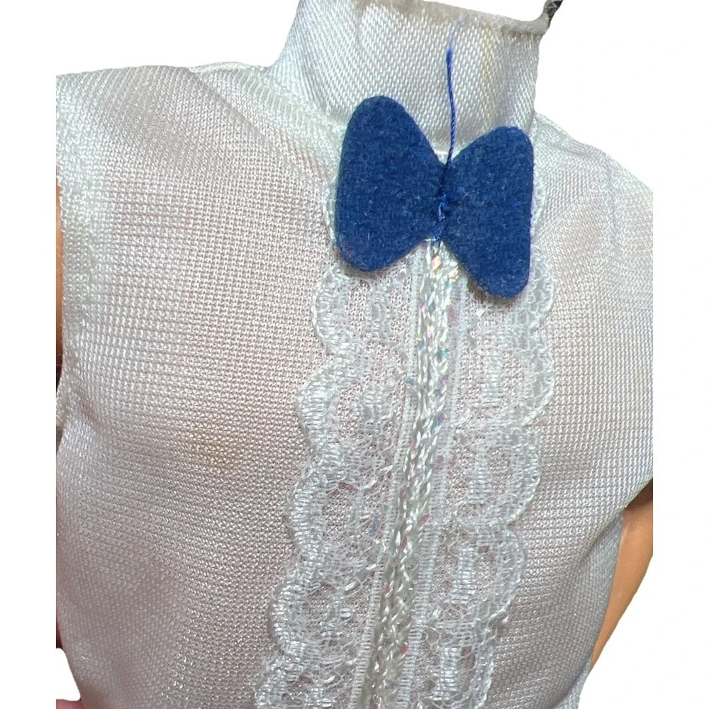 Vintage 1980's Mattel Barbie Ken Doll Hair Blue Eyes‎ w/ Sleeveless Tux Shirt K2
